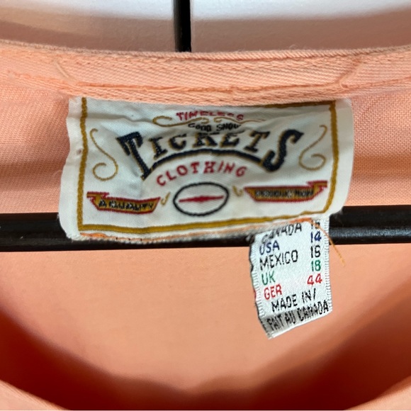 Tickets Vintage Women’s Dress - Picture 5 of 5